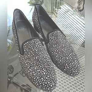 Gorgeous Black Studded Loafers